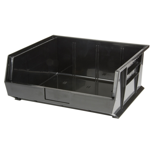 Stack & Hang Bin, 16-1/2" W x 7" H x 14-3/4" D, Black FMT Sales Ltd