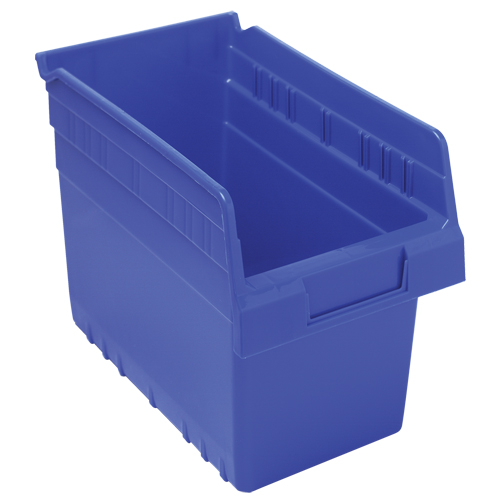 Bacs pour &eacute;tag&egrave;re Store-Max, 6-5/8" la x 8" H x 11-5/8" p, Bleu, Capacit&eacute; 44 lb FMT Sales Ltd