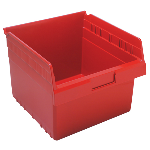 Bacs pour &eacute;tag&egrave;re Store-Max, 11-1/8" la x 8" H x 11-5/8" p, Rouge, Capacit&eacute; 44 lb FMT Sales Ltd