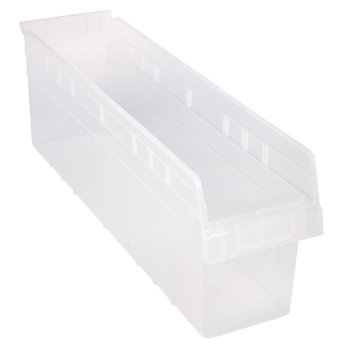 Bacs pour &eacute;tag&egrave;re Store-Max, 6-5/8" la x 8" H x 23-5/8" p, Transparent, Capacit&eacute; 68 lb FMT Sales Ltd