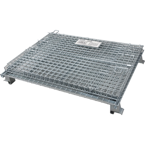 Collapsible Wire Container, 40" W x 48" D x 42" H, 4000 lbs. Capacity FMT Sales Ltd