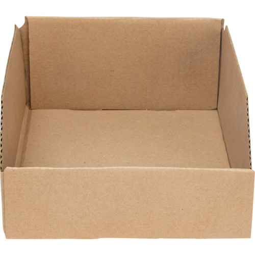 Boîtes profondes en carton ondul&eacute;, 8-3/4" la x 11-1/4" p x 4-1/2" h, Beige FMT Sales Ltd