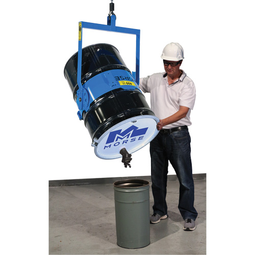 Manual Tilt Drum Lifter Kit, 55 US gal. (45 Imperial Gal.) Drum Size, 800 lbs./363 kg. Cap. FMT Sales Ltd
