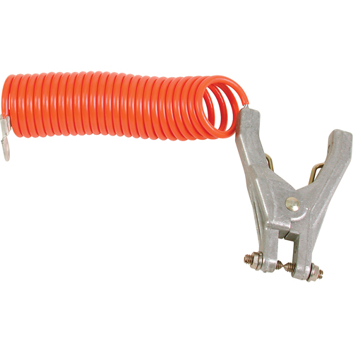 Pinces de mise &agrave; terre a/c&acirc;ble torsad&eacute;, Longueur 120" FMT Sales Ltd