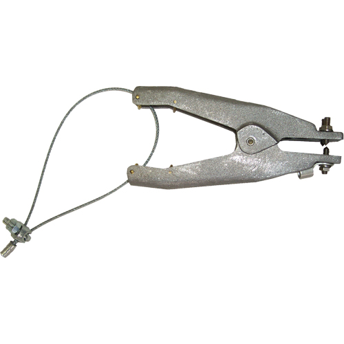 Static Grounding Clamp (GAT Series), Cast Aluminum Body Material, Brass Cup Point Material, 2 Isolated Cup Points Configuration, 1-1/4" Max. Opening FMT Sales Ltd