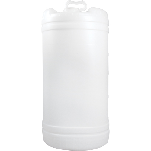 Barils en poly&eacute;thyl&egrave;ne &agrave; ouverture &eacute;troite, 15 gal. US (12,49 gal. imp.), Dessus ferm&eacute;, Naturel FMT Sales Ltd