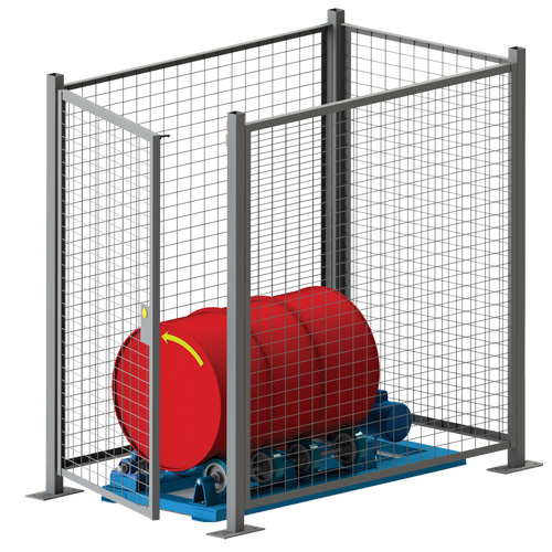 Guard Enclosure Kit for Drum Tumbler Tilt to Load FMT Sales Ltd