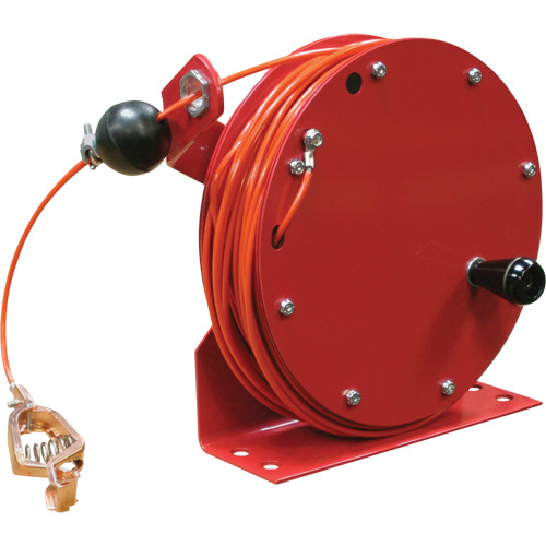 G 3000 Static Discharge Grounding Reel, 100' Length, Heavy-Duty FMT Sales Ltd