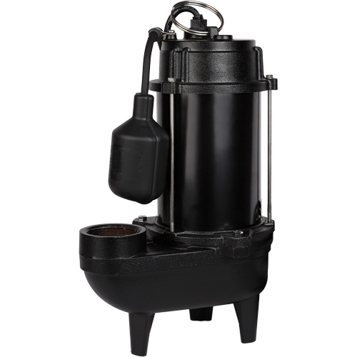 Cast Iron Effluent Pump, 4800 GPH, 120 V, 7.8 A, 1/2 HP FMT Sales Ltd