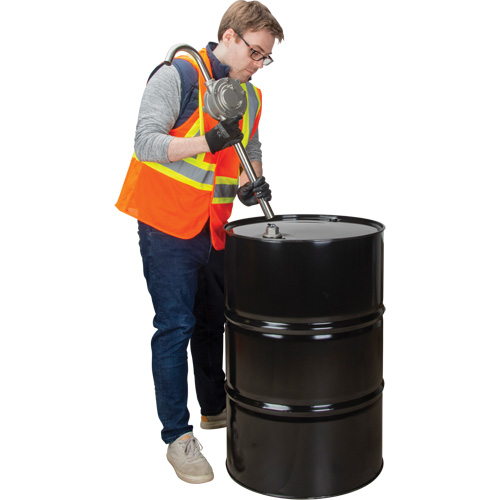 Pompe rotative pour baril, Acier inoxydable, Pour capacit&eacute; 55 gal., 12 oz/course FMT Sales Ltd