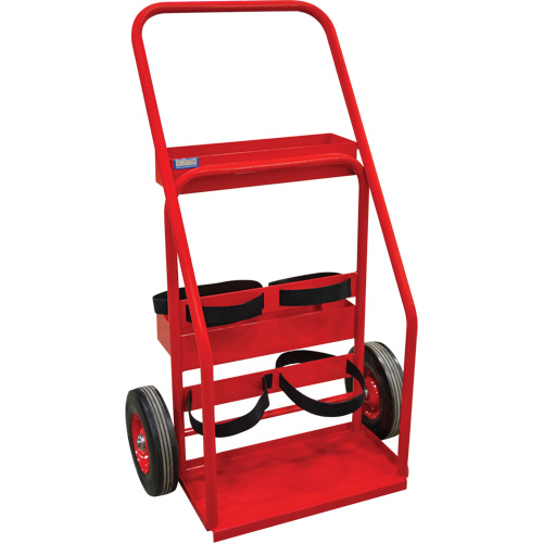Chariot de prevention d'incendie pour travaux &agrave; chaud, Roues Semi-pneumatique, Base de 17,75" la x 8,9" lo, 100 lb FMT Sales Ltd