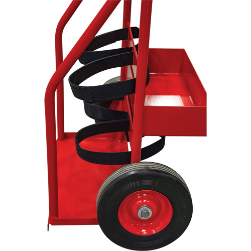 Chariot de prevention d'incendie pour travaux &agrave; chaud, Roues Semi-pneumatique, Base de 17,75" la x 8,9" lo, 100 lb FMT Sales Ltd
