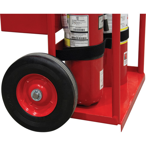 Chariot de prevention d'incendie pour travaux &agrave; chaud, Roues Semi-pneumatique, Base de 17,75" la x 8,9" lo, 100 lb FMT Sales Ltd