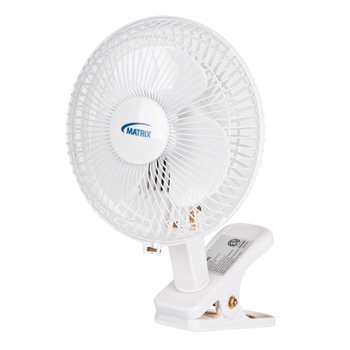 Ventilateur &agrave; pince & de bureau, Diam&egrave;tre 6", 2 vitesses FMT Sales Ltd