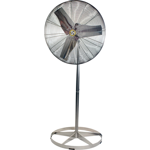 Ventilateurs &agrave; circulation d'air en acier inoxydable, lavables &agrave; grande eau pour service alimentaire, Industriel, 1 Vitesses, Diam&egrave;tre de 30" FMT Sales Ltd