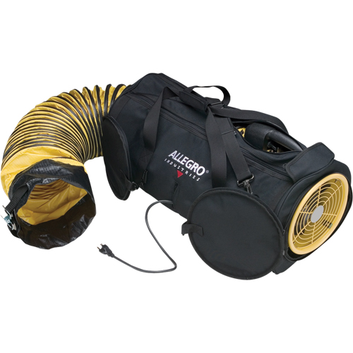 Ventilateurs axiaux  Air Bag  ALLEGRO INDUSTRIES, 1/4 CV, 700 pi³/min FMT Sales Ltd