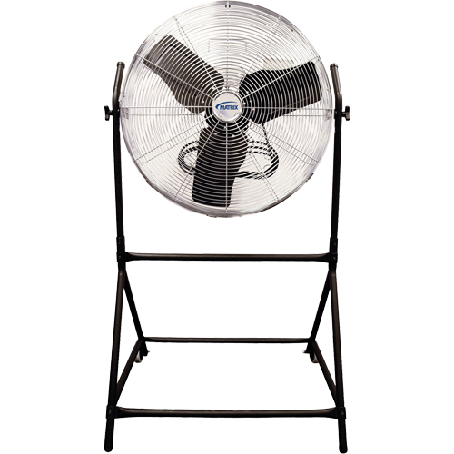 Ventilateur Roll-About, Industriel, 3 Vitesses, Diam&egrave;tre de 24" FMT Sales Ltd