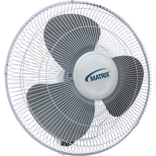 Ventilateur mural oscillant, Commercial, 3 vitesses, Diam&egrave;tre de 16" FMT Sales Ltd