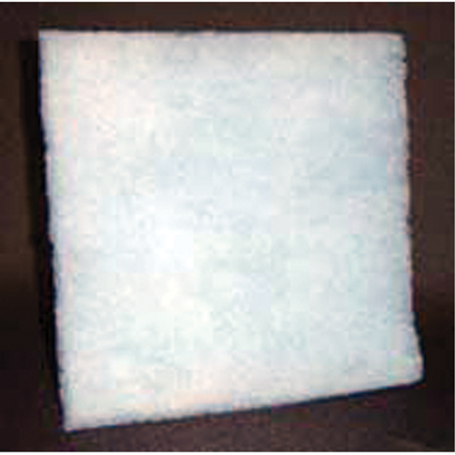 Synthetic Media Filters, Pad, MERV 5, 20" W x 2" D x 18" H FMT Sales Ltd