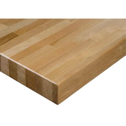 Dessus d'&eacute;tabli en bois dur stratifi&eacute;, 48" la x 48" p, Bordure Carr&eacute;e, &eacute;paisseur 1-3/4" FMT Sales Ltd
