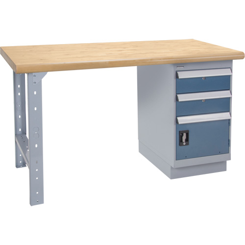 Heavy-Duty Workbench, Door w/ Drawer Combination, 1500 lbs. Cap., 60" W x 36" D, 34" H FMT Sales Ltd