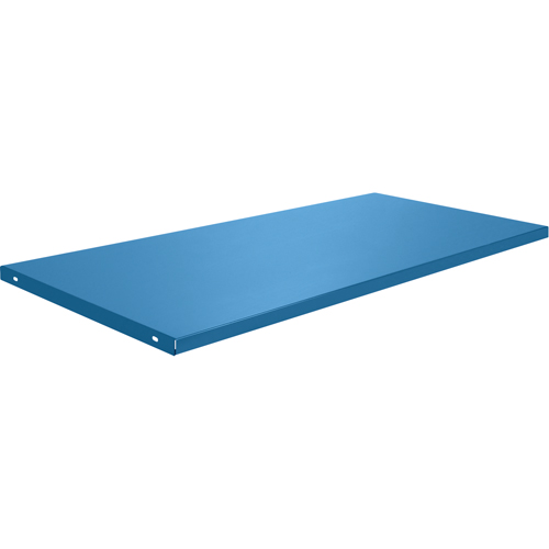 &eacute;tabli avec armoire - Tablettes, 58 3/4" x Capacit&eacute; de 300 lb, Acier, Bleu FMT Sales Ltd