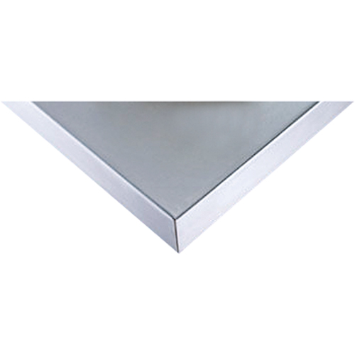 304 Stainless Steel Wood-Filled Workbench Tops, 24" D x 48" W, 1-3/4" Thick FMT Sales Ltd