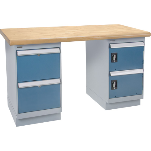 Heavy-Duty Workbench, Door & Drawers, 1500 lbs. Cap., 72" W x 36" D, 34" H FMT Sales Ltd