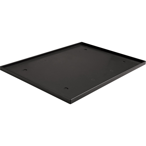 Locker Base Insert, Fits Locker Size 12" x 18", Black, Plastic FMT Sales Ltd