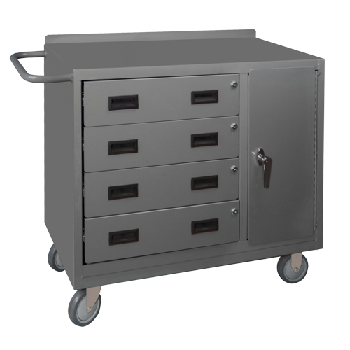 Armoire d'&eacute;tabli mobile, Acier Surface FMT Sales Ltd