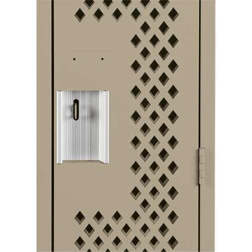 Clean Line Lockers, 12" x 12" x 72", Steel, Beige, Rivet (Assembled), Perforated FMT Sales Ltd