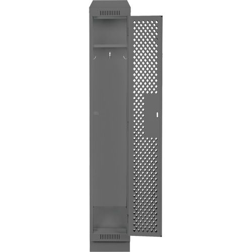 Casiers Clean Line, 12" x 12" x 82", Acier, Charbon, Rivet (assembl&eacute;), Perfor&eacute; FMT Sales Ltd