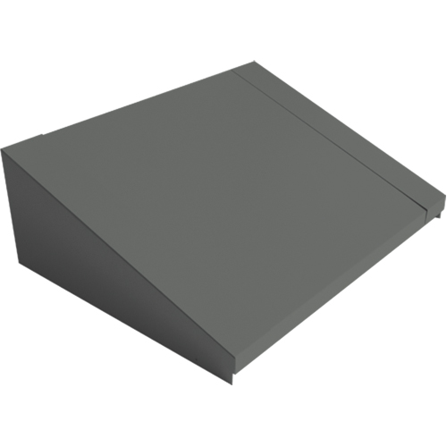 All-Welded Concorde - Heavy-Duty Lockers Sloping Top, 2 Bank, 18" D x 24" W x 6" H, Steel FMT Sales Ltd