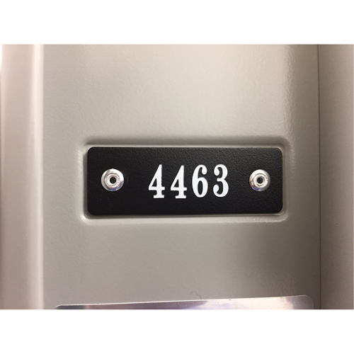 Locker Plate Numbers FMT Sales Ltd
