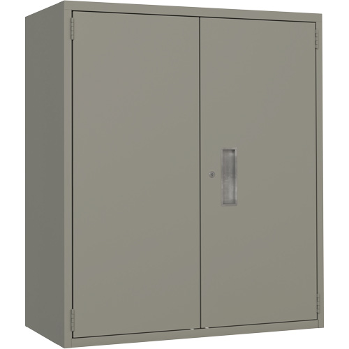 Lo-Boy Storage Cabinet, Steel, 2 Shelves, 40" H x 36" W x 18" D, Grey FMT Sales Ltd