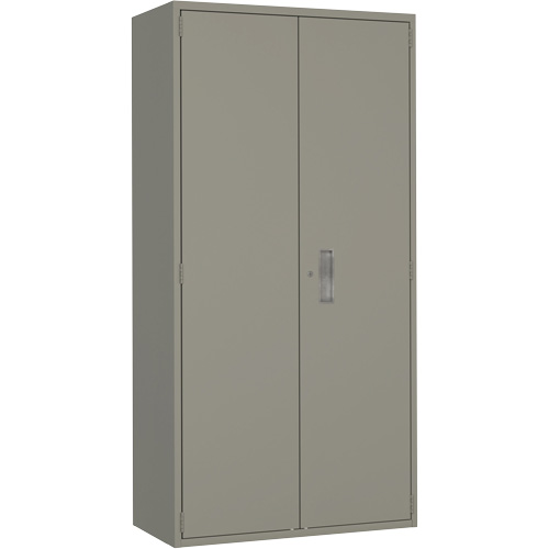 Hi-Boy Storage Cabinet, Steel, 4 Shelves, 72" H x 36" W x 18" D, Grey FMT Sales Ltd