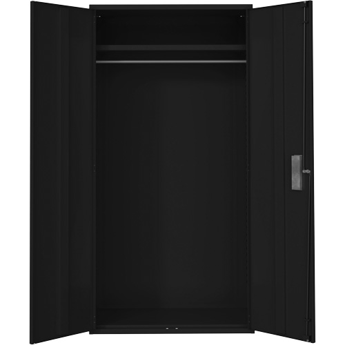 Armoire garde-robe, Acier, 36" la x 18" p x 72" h, Noir FMT Sales Ltd