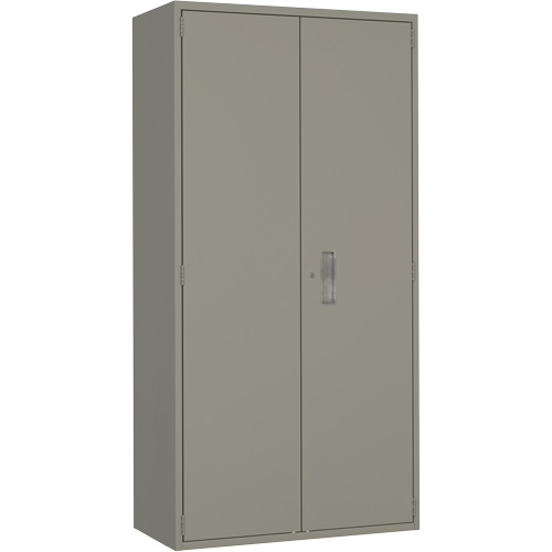 Armoire garde-robe, Acier, 36" la x 18" p x 72" h, Gris FMT Sales Ltd