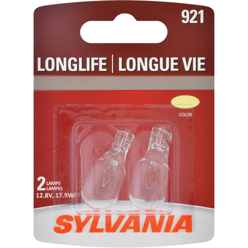 921 Mini-ampoule automobile &agrave; longue dur&eacute;e de vie, Incandescente, 17,9 W, Blanc cass&eacute; FMT Sales Ltd