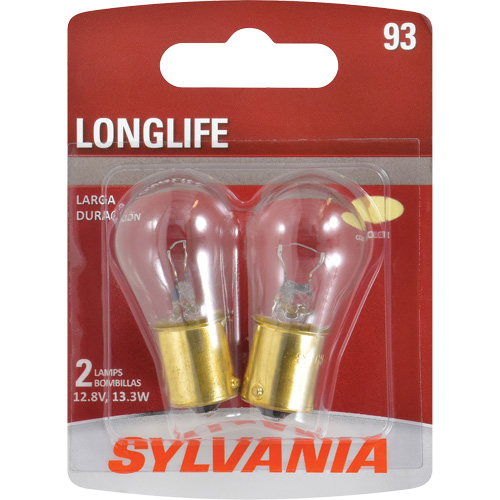 Mini ampoule automobile longue dur&eacute;e mod&egrave;le 93, Incandescente, 13,3 W FMT Sales Ltd