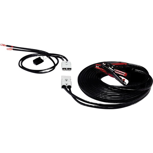 Pinces robustes enti&egrave;rement isol&eacute;es avec adaptateurs de borne lat&eacute;rale, 4 AWG, 500 A, C&acirc;ble 25' FMT Sales Ltd