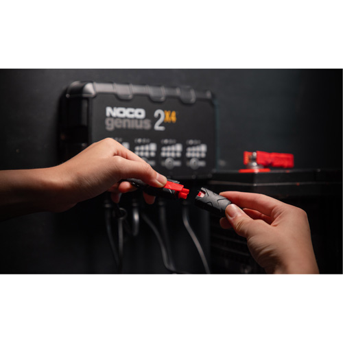 Chargeur de batterie 4 sorties de 8 A Genius 2X4 FMT Sales Ltd