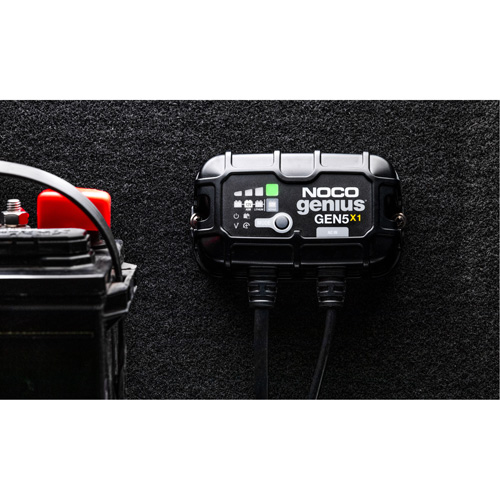 Chargeur de batterie embarqu&eacute; &agrave; 1 sortie de 5 amp&egrave;res Gen5X1 Genius FMT Sales Ltd