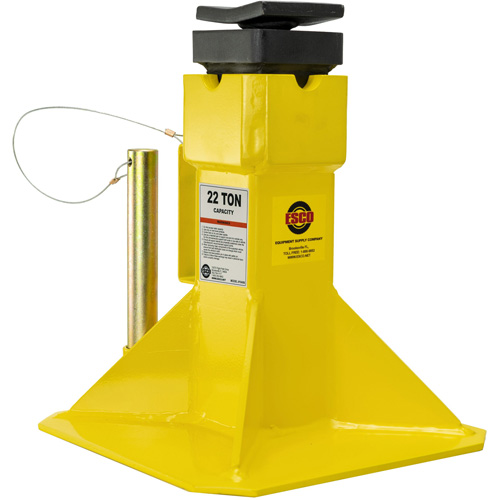 Crics avec sellette du dessus r&eacute;glable &agrave; vis, Tige verrouillable, 15-1/2" - 20-1/2" h FMT Sales Ltd