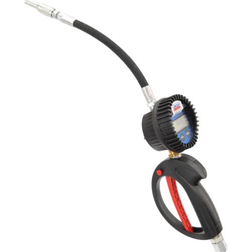 D&eacute;bitm&egrave;tre &eacute;lectronique de lubrifiant avec rallonge flexible &agrave; 90° FMT Sales Ltd