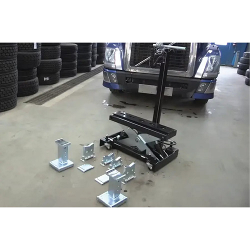 Floor Service Jack, 14 Ton(s) Capacity, 8-1/4" Lowered, 20" Raised, Air Hydraulic FMT Sales Ltd
