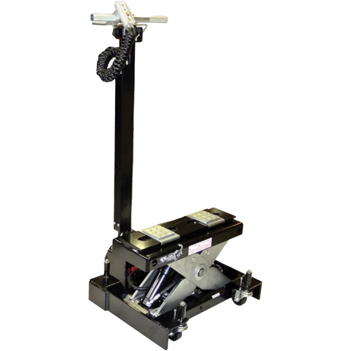 Cric de service de plancher, 12 tonne(s) Capacit&eacute;, 7-1/2" Abaiss&eacute;e, 15-3/4" &eacute;lev&eacute;e, Air comprim&eacute;/hydraulique FMT Sales Ltd