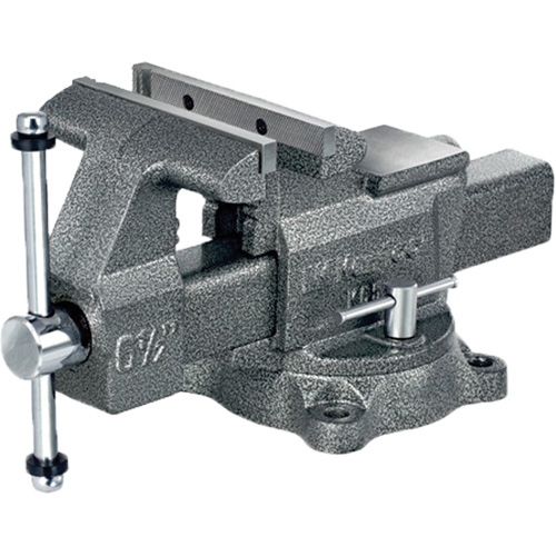 &eacute;tau professionnel d'atelier K65, Largeur des m&acirc;choires 6-1/2", Profondeur de la gorge 3-7/8", Base Pivotant FMT Sales Ltd