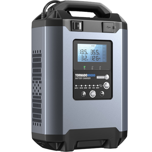Alimentation stable 90 A et chargeur intelligent 12 V/24 V Tornado90000 FMT Sales Ltd