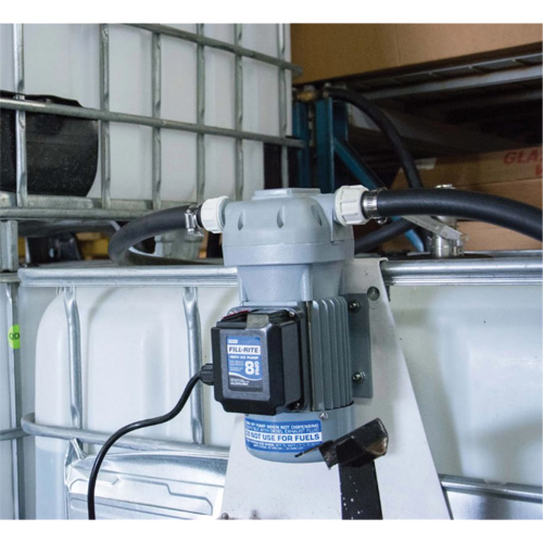 115V AC DEF Transfer Pump & IBC Tote Bracket with Nozzle FMT Sales Ltd